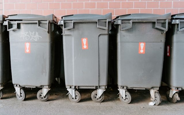 Rolcontainers voor bedrijfsafval